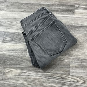 Abercrombie & Fitch 27/4R Simone High Rise Super Skinny Distressed Gray Jeans